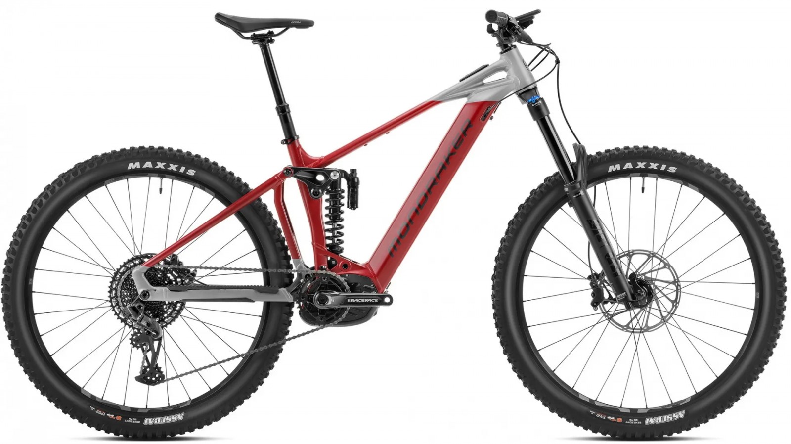 Електровелосипед Mondraker Level R (2024) cherry red - nimbus grey